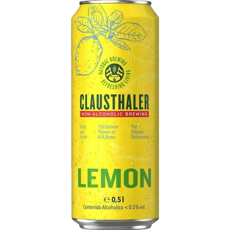 Clausthaler Lemon Radler - beer beverage